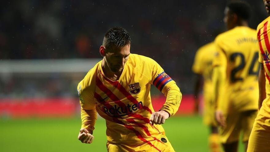 Messi golpea al Atlético (0-1)