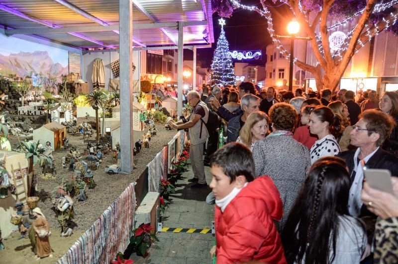 05-12-18. TELDE. INAUGURACIÓN BELÉN DE TELDE .  FOTO: JOSÉ CARLOS GUERRA.  | 05/12/2018 | Fotógrafo: José Carlos Guerra