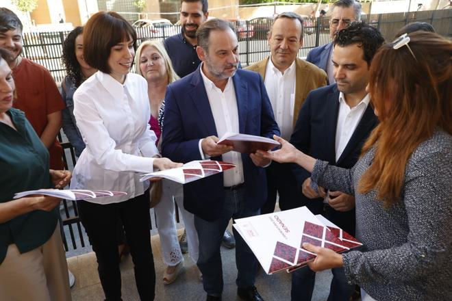 El PSOE registra la candidatura de la provincia de València para el 23J