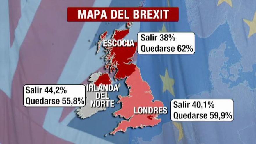 El Brexit amenaza con una crisis territorial en Reino Unido