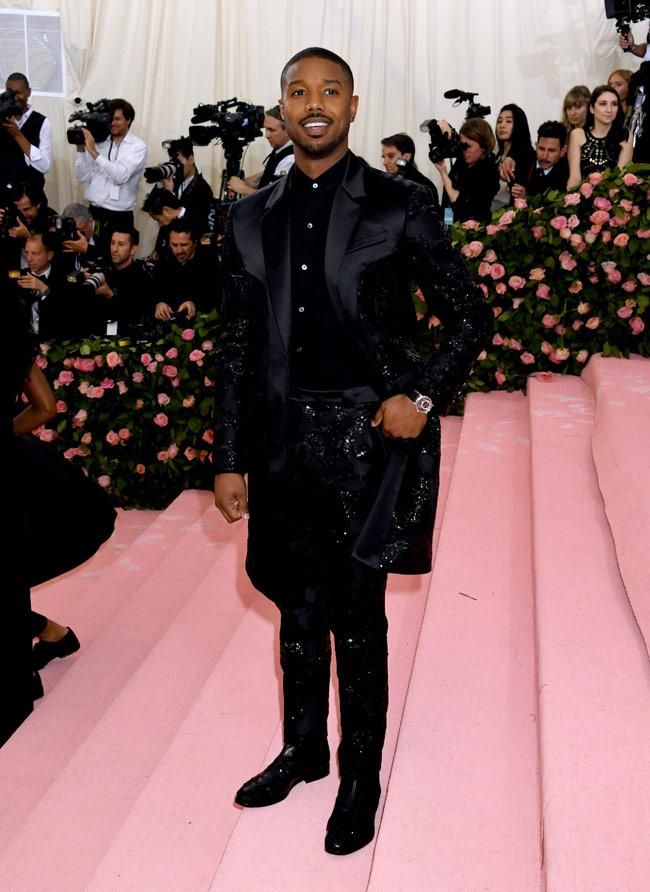 Michael B. Jordan en la Gala MET 2019