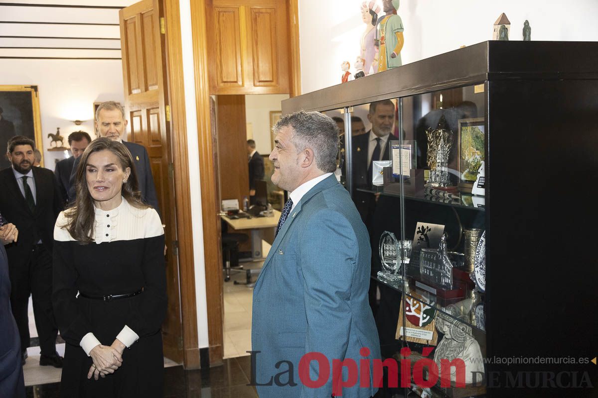 Visita de los reyes de España a Caravaca (Ayuntamiento)