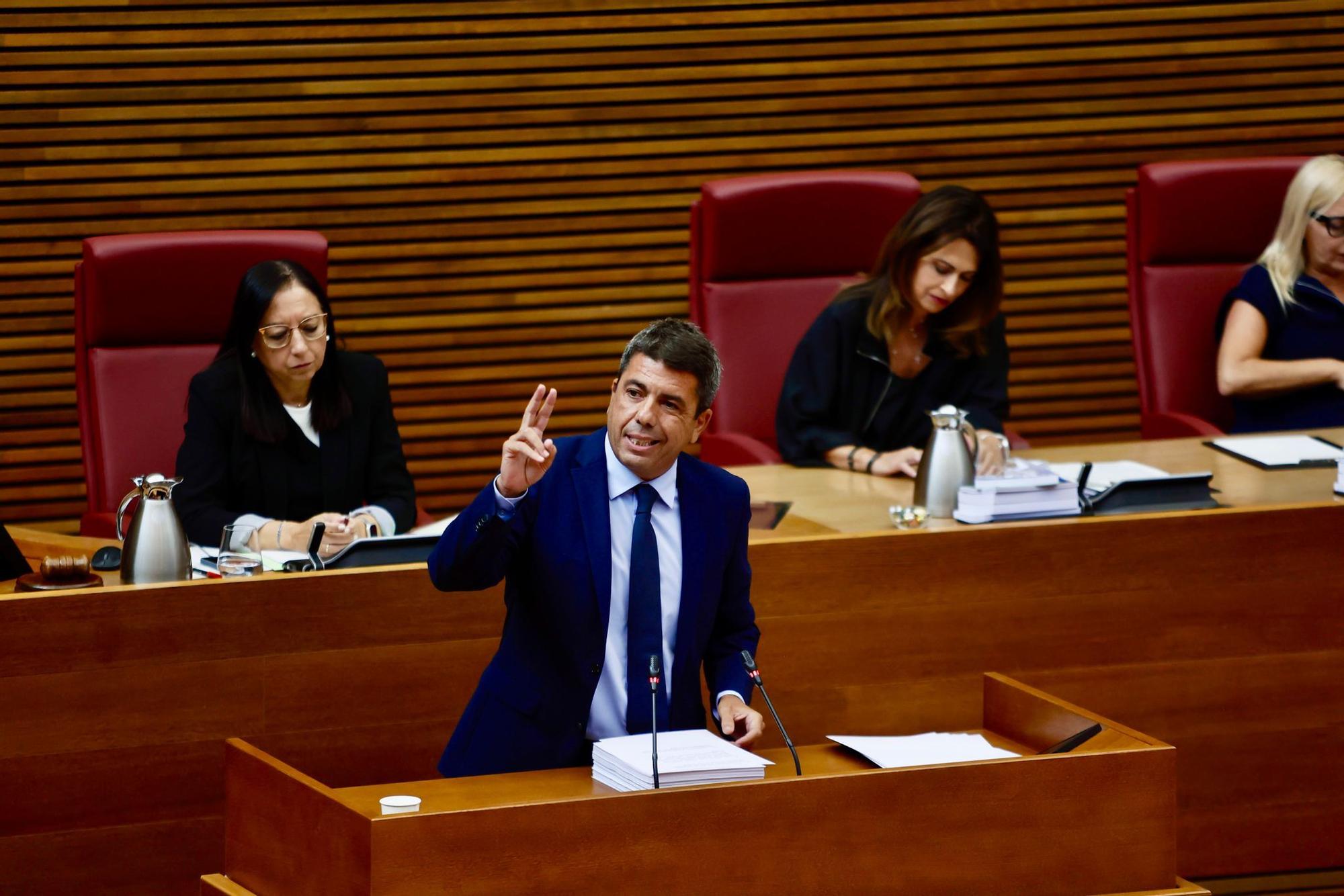 El Debate de Política General en las Corts, en imágenes