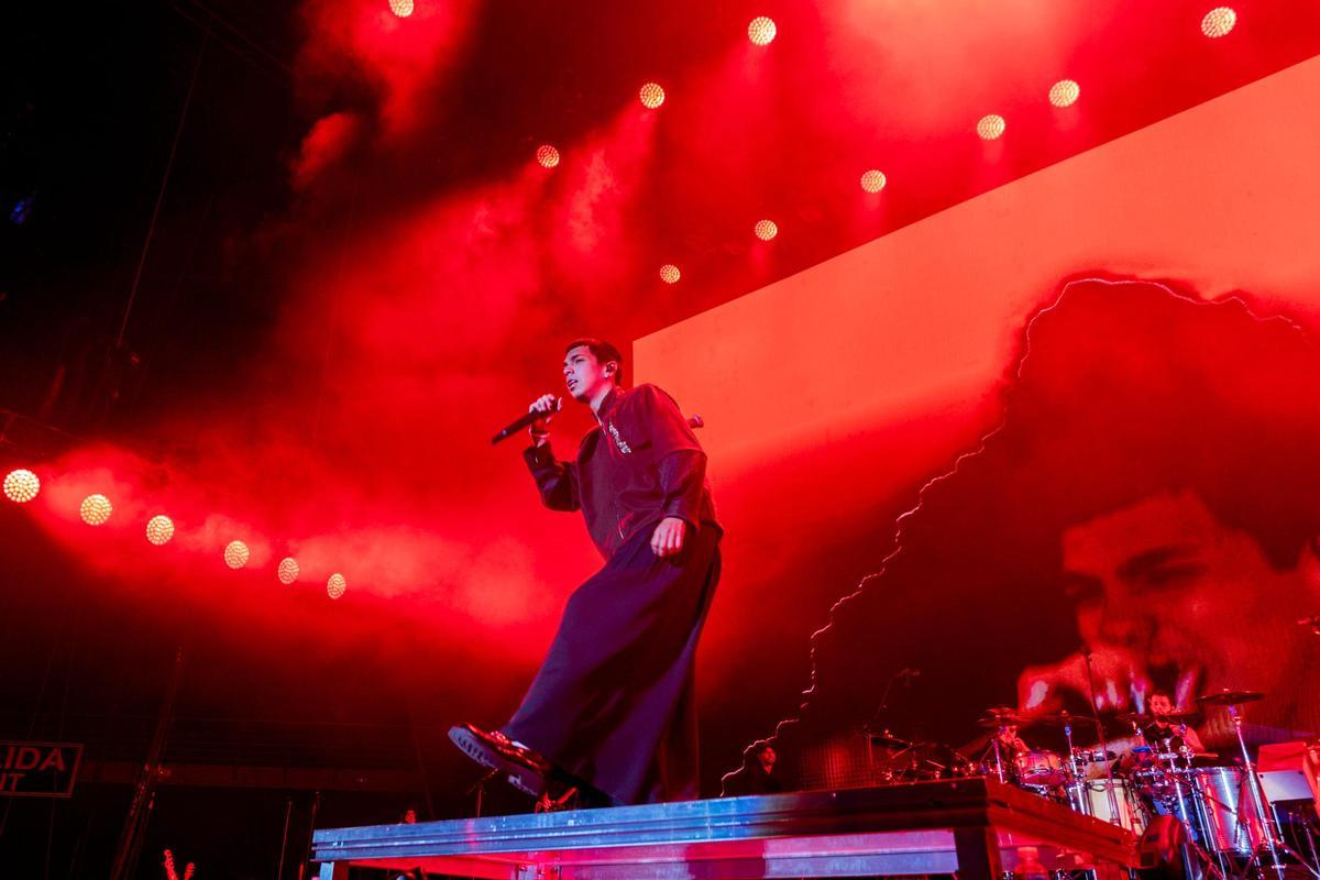 Es la primera vez que Milo J llena el Movistar Arena de Madrid.