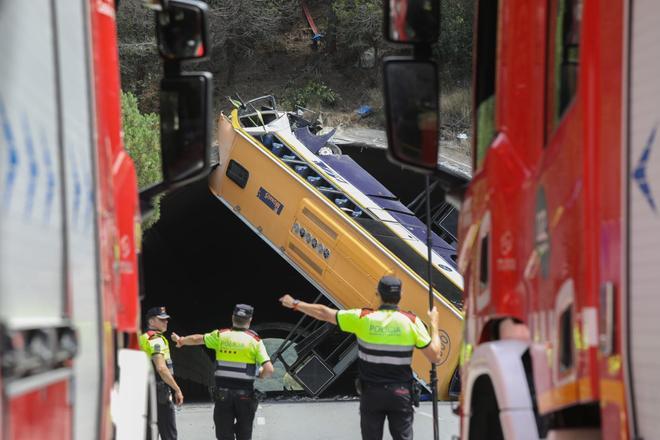 El accidente de autobús en la C-32