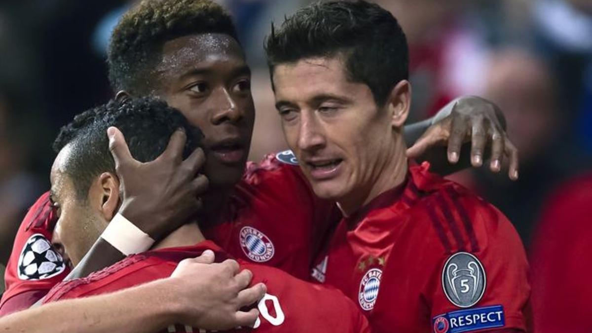 Alaba y Lewandowski se alejan del Real Madrid