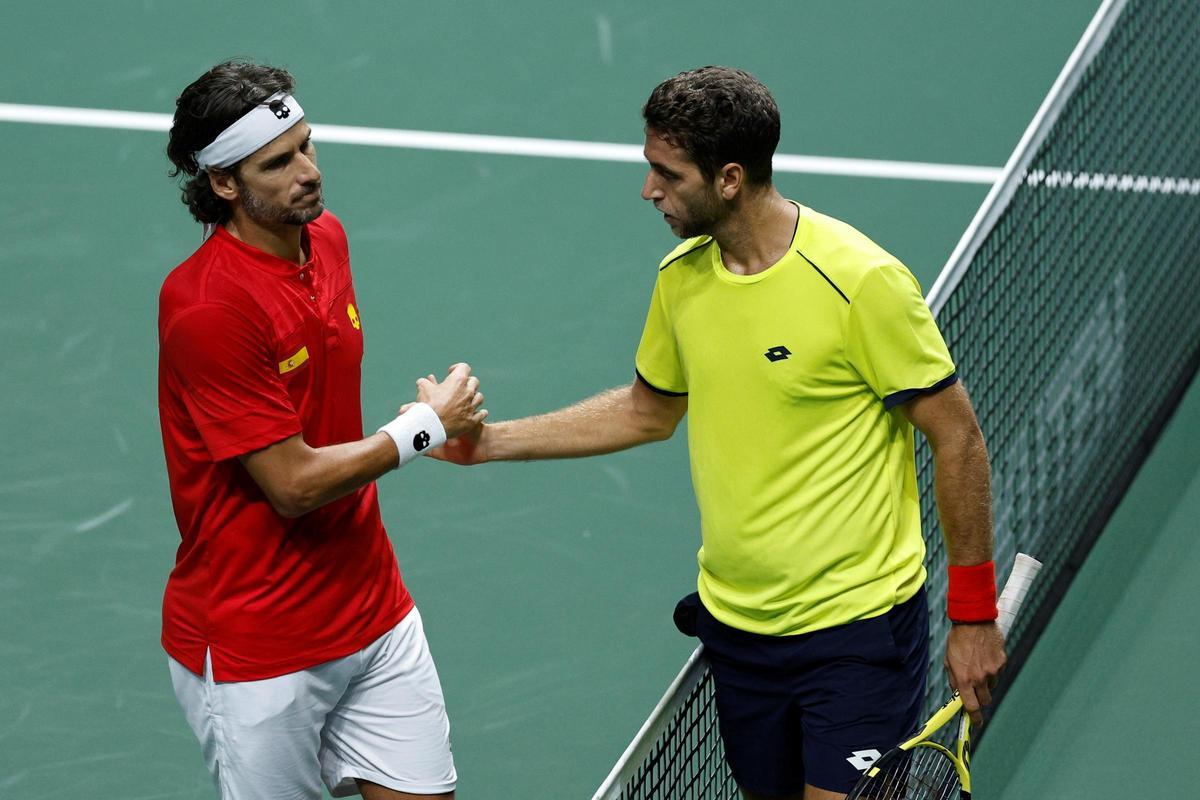 Feliciano López se impone a Roberto Quiroz (6-3 y 6-3). Feliciano López se impone a Roberto Quiroz (6-3 y 6-3).