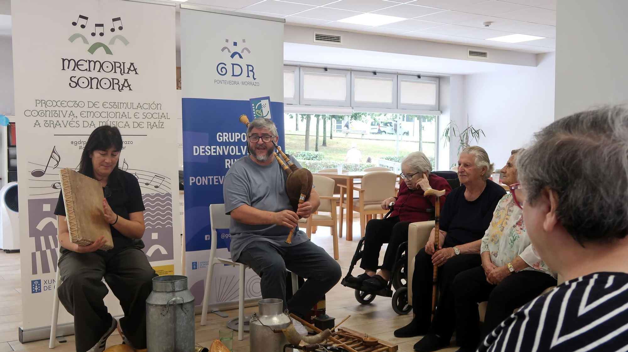 &quot;Memoria sonora&quot;, un proxecto terapéutico coa música de raíz