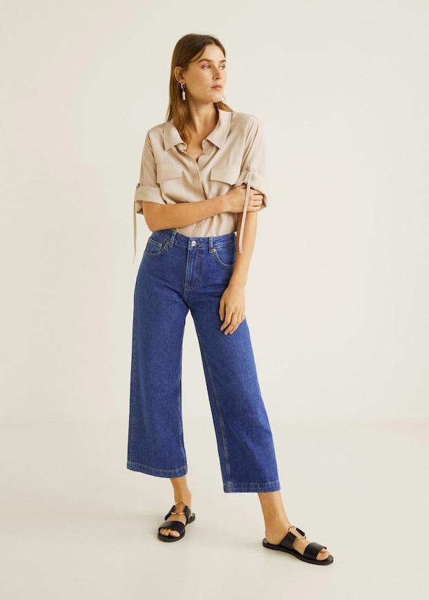 Rebajas Mango: vaqueros culotte