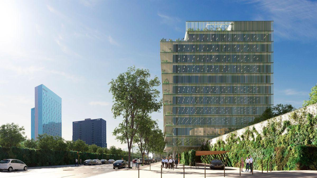 El 22@ de Barcelona crece de la mano del proyecto de oficinas One Parc Central.