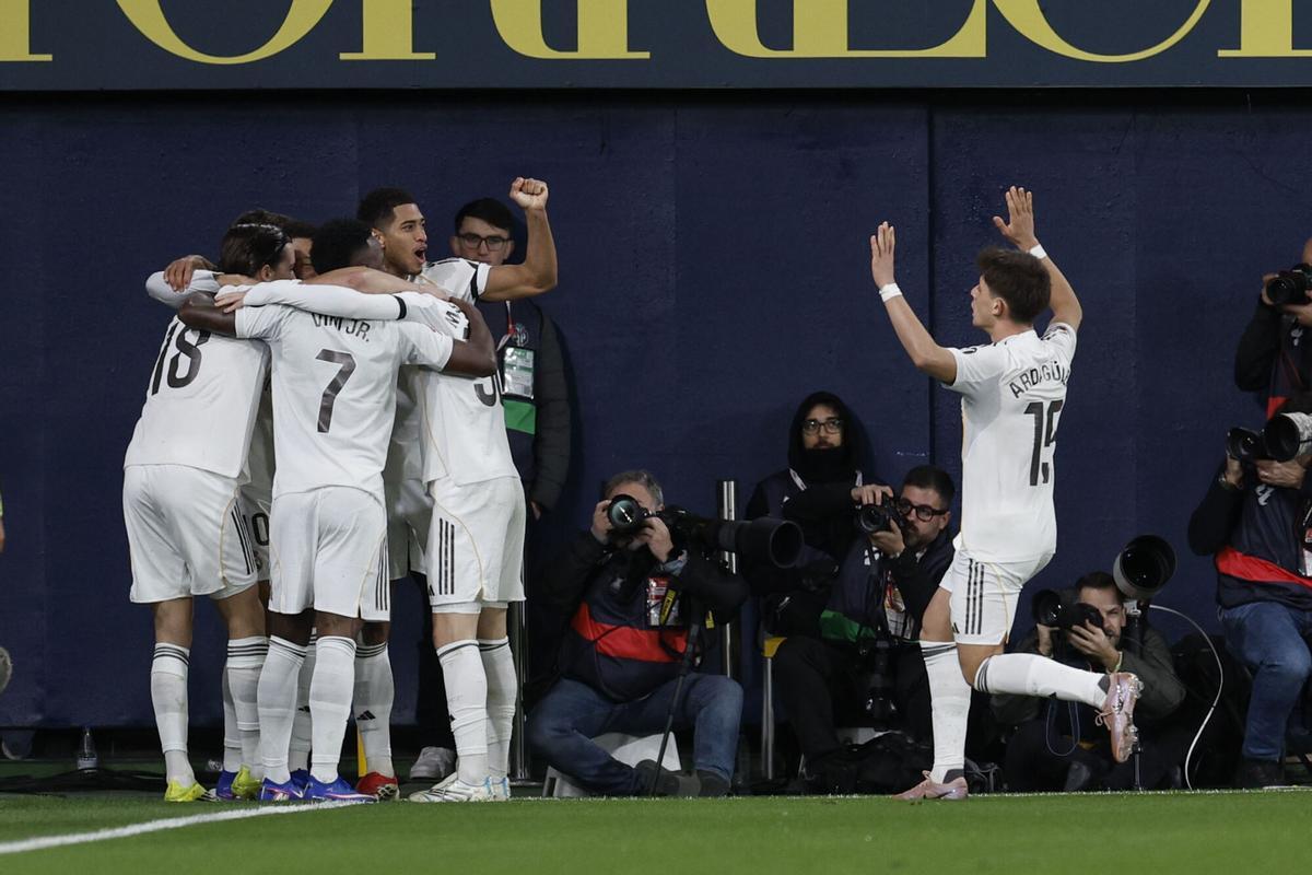 Villarreal - Real Madrid, en imágenes.