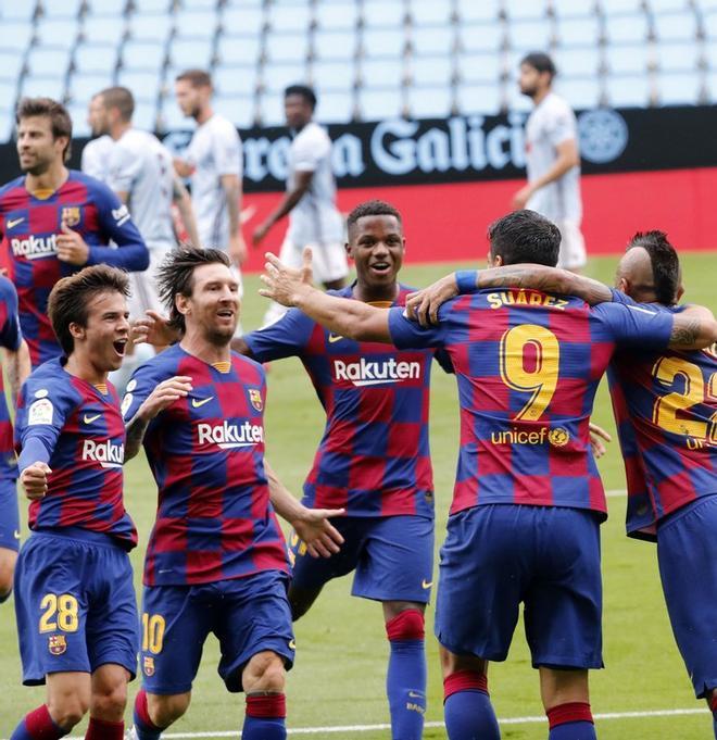 El FC Barcelona deja escapar dos puntos en Balaídos