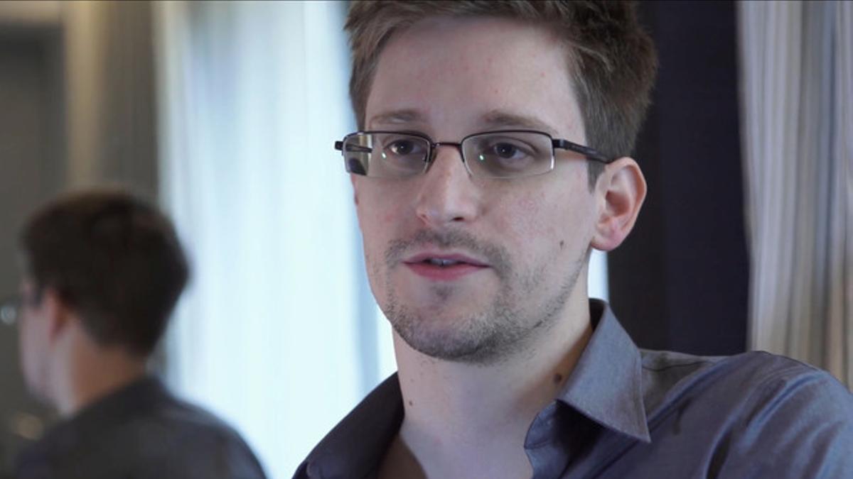 Edward Snowden, en Hong Kong, en junio del 2013.
