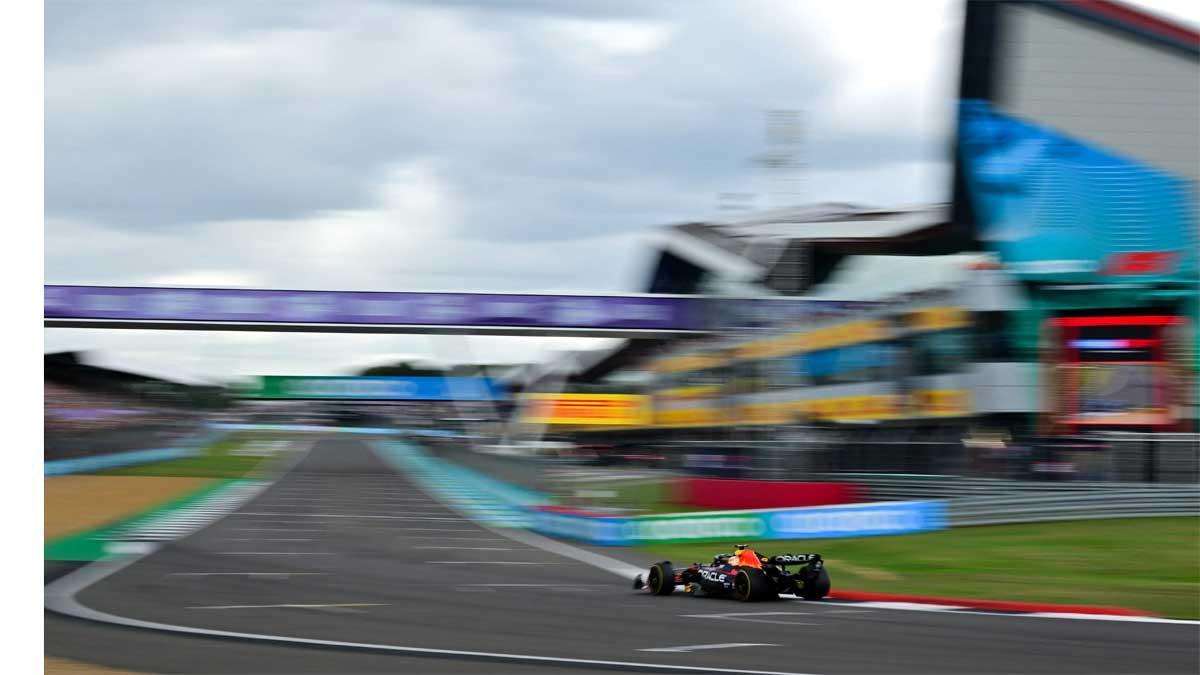 Max Verstappen, el más rápido en Silverstone