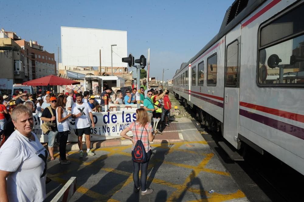 Romería de la Virgen de la Fuensanta: Paso por San