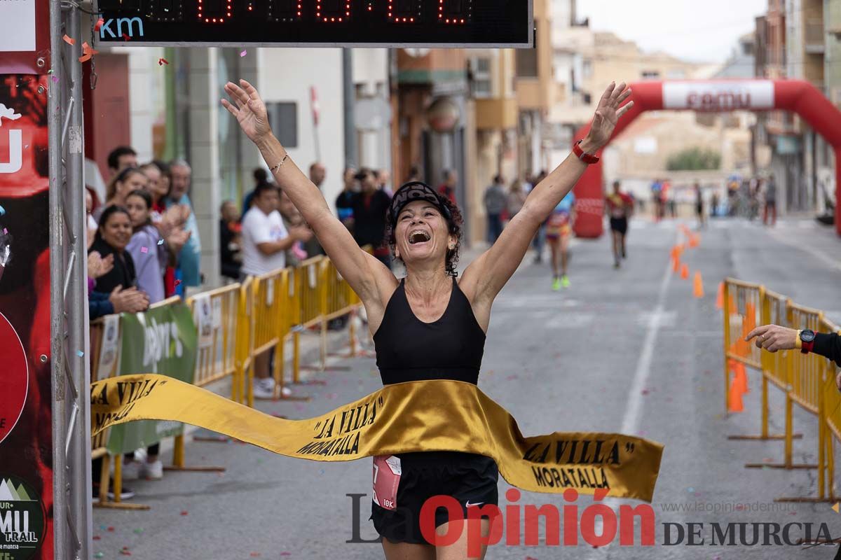 Carrera Popular Urbana y de la Mujer de Moratalla ‘La Villa, premio Marín Giménez (línea de meta)