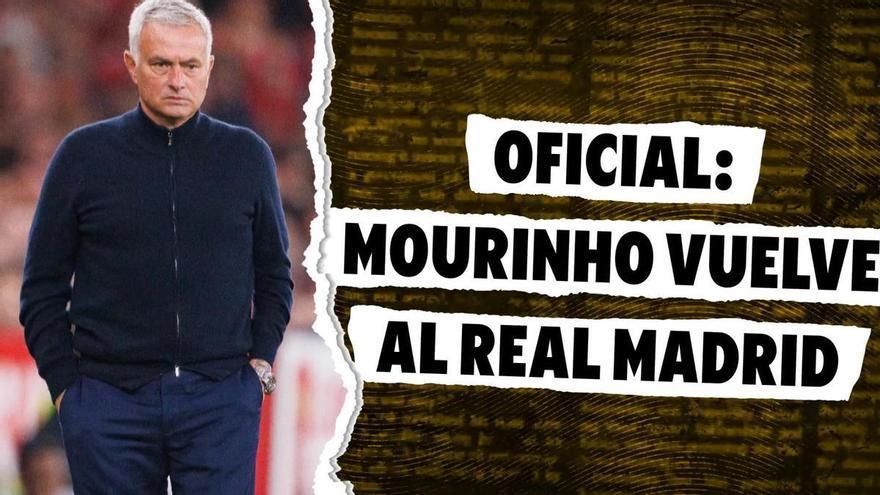Oficial: Mourinho vuelve al Real Madrid