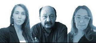 Diana Jareño, José Beltrán, y Alicia Villar