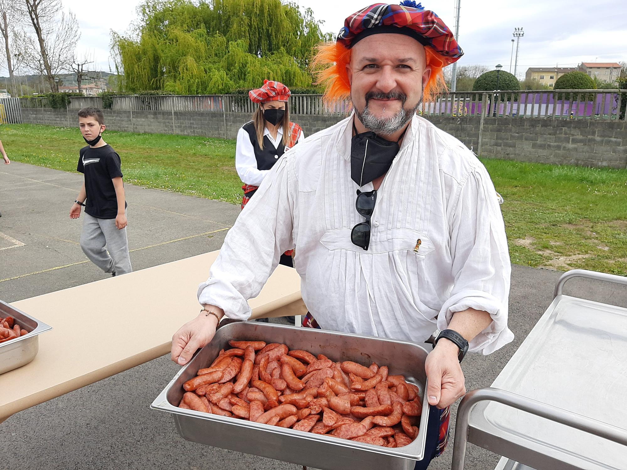 Fiesta escocesa en el colegio Condado de Noreña