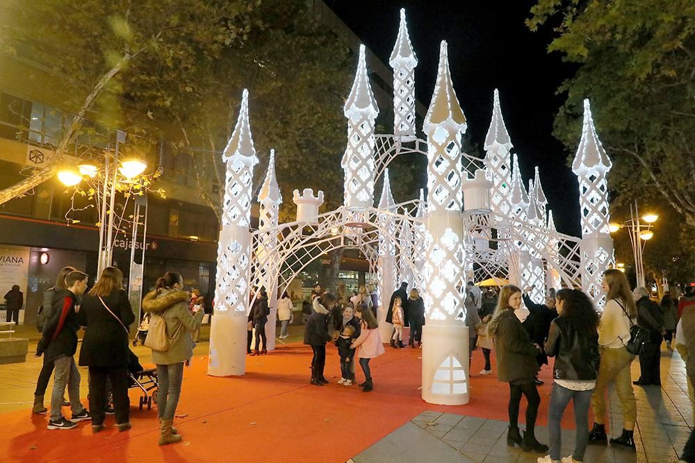 Inauguración del alumbrado de Navidad