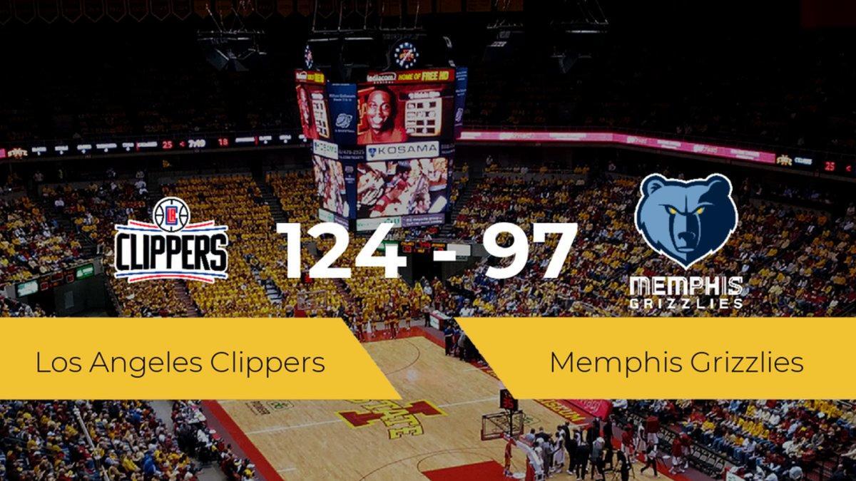 Los Angeles Clippers gana a Memphis Grizzlies (124-97)