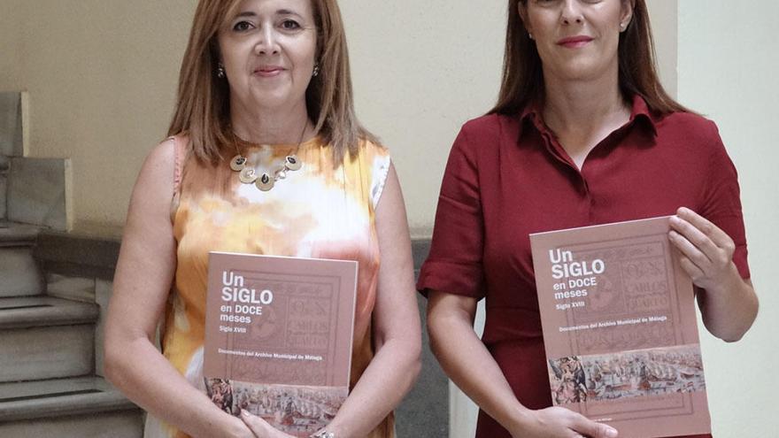 María Isabel Vila y Noelia Losada presentaron ayer el libro.