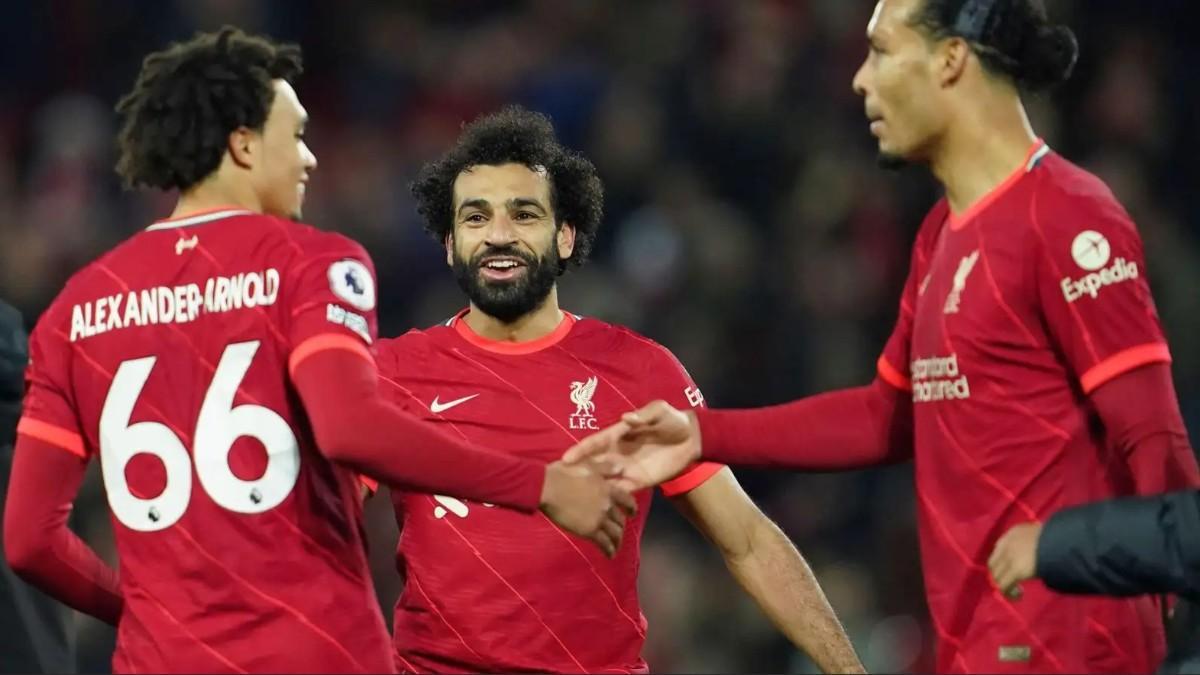 Van Dijk, Salah y TAA