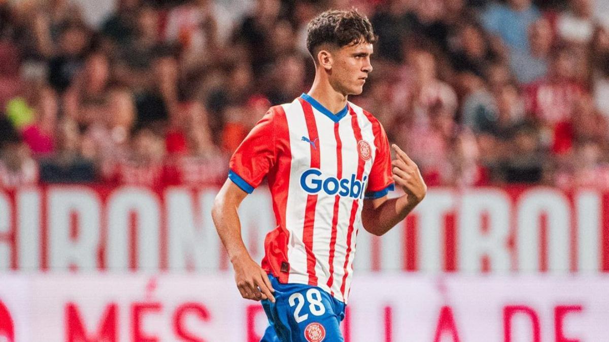 Selvi, en su debut con el primer equipo en agosto de 2023