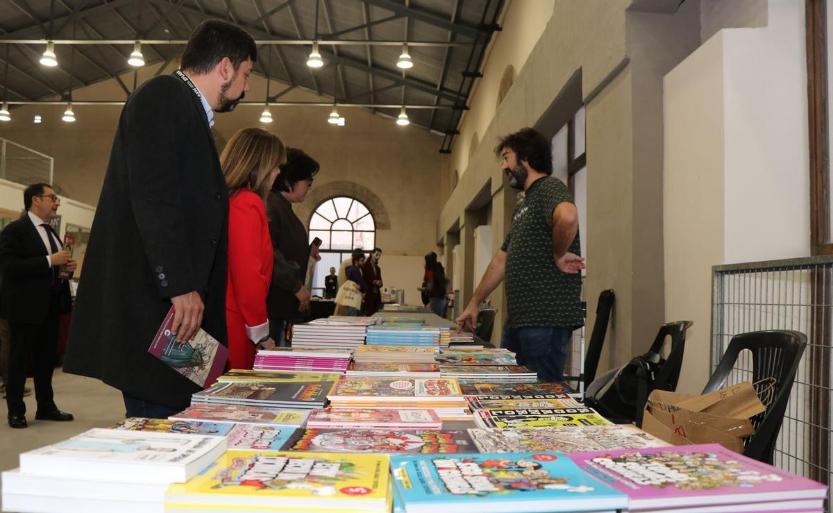 Un momento de la inauguración.