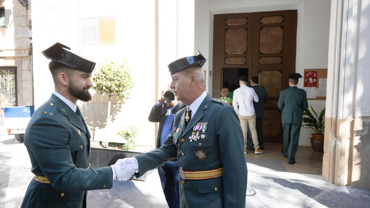 Celebración del Día de la Guardia Civil en Caravaca