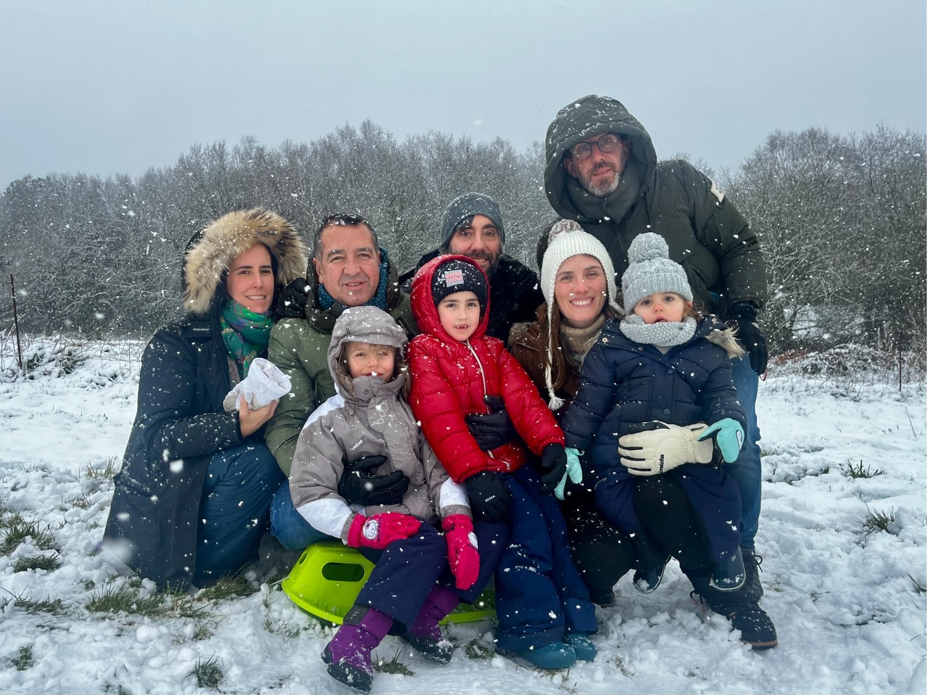 Las comarcas 'se visten' de blanco en pleno marzo