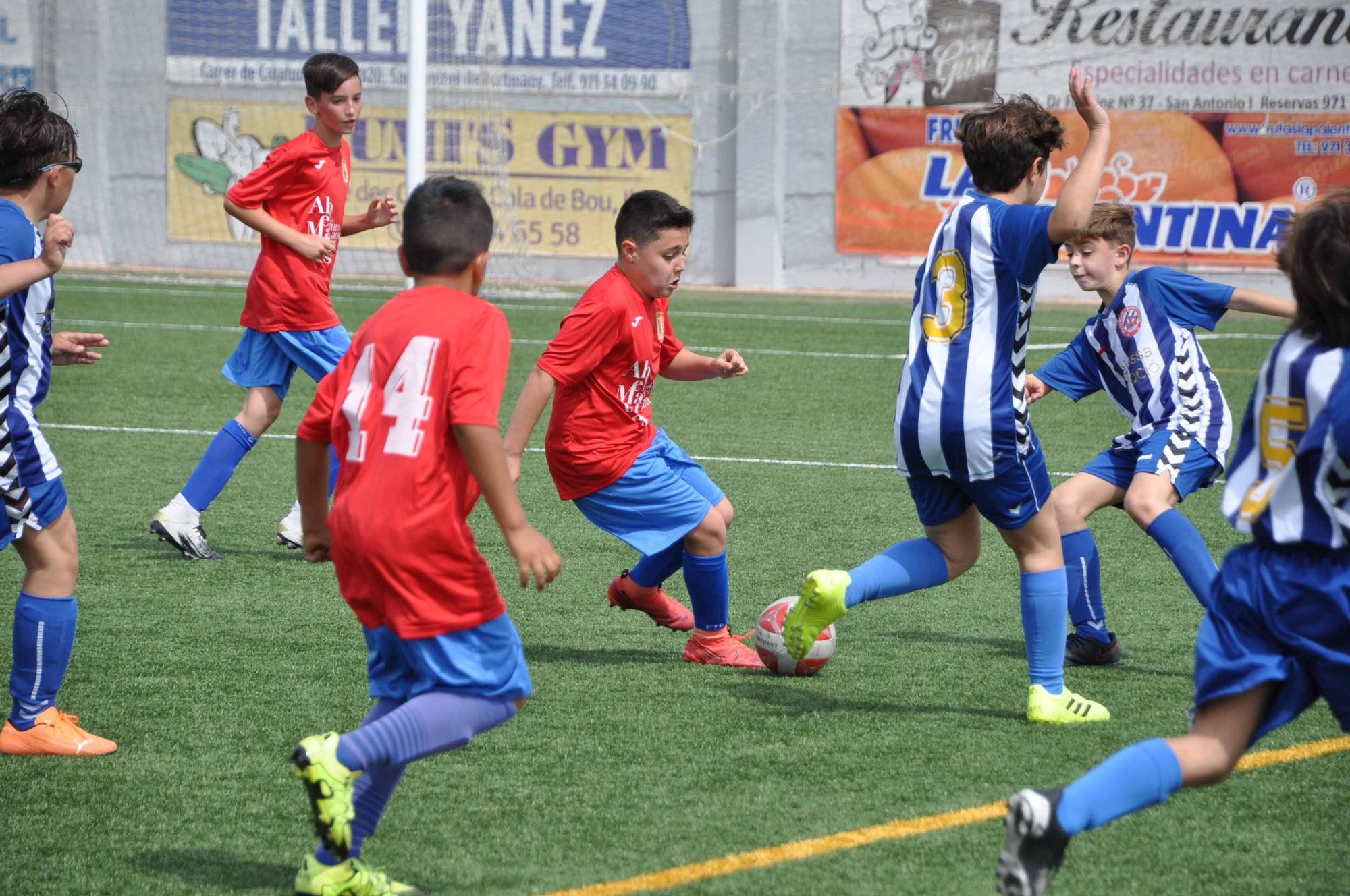 Todas las fotos de la última jornada de fútbol base en Ibiza (8 y 9 de mayo)