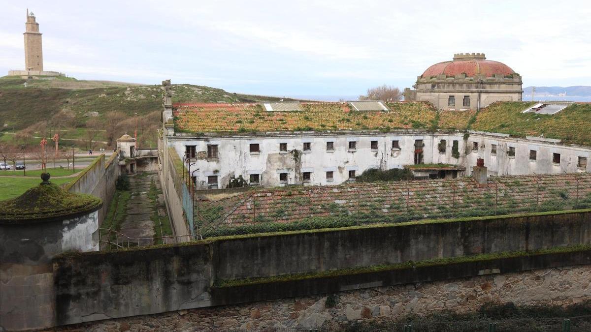 Antigua cárcel de A Coruña.