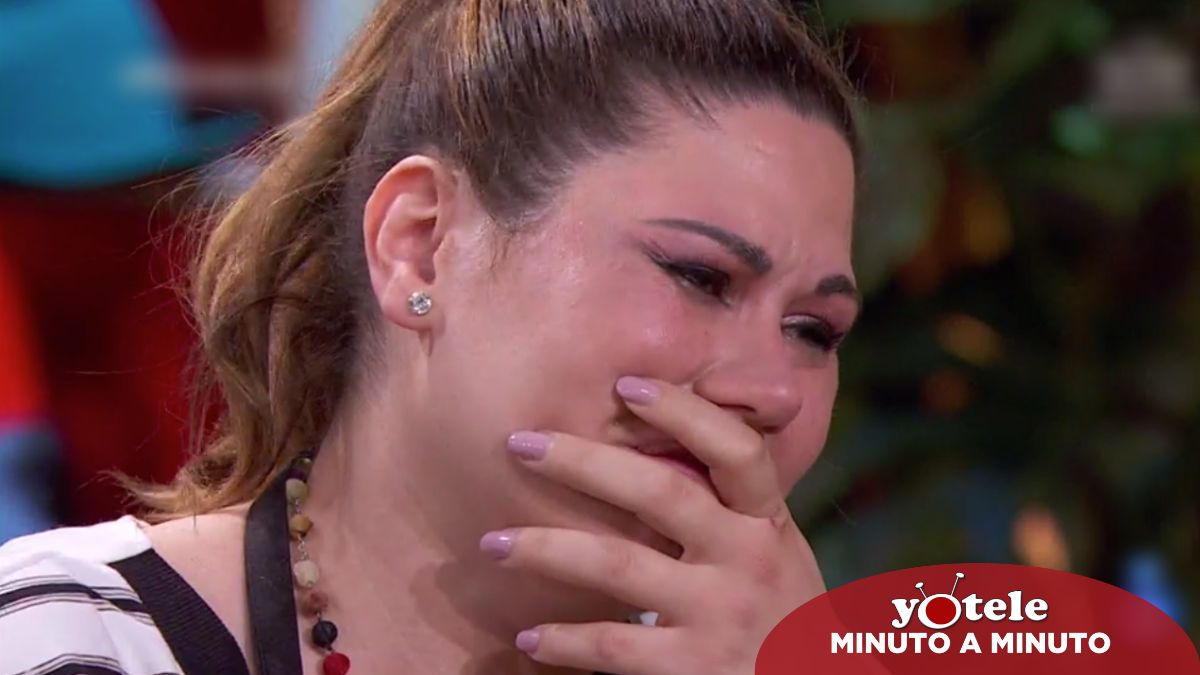 Tamara, emocionada tras ser expulsada de 'Masterchef Celebrity 6'