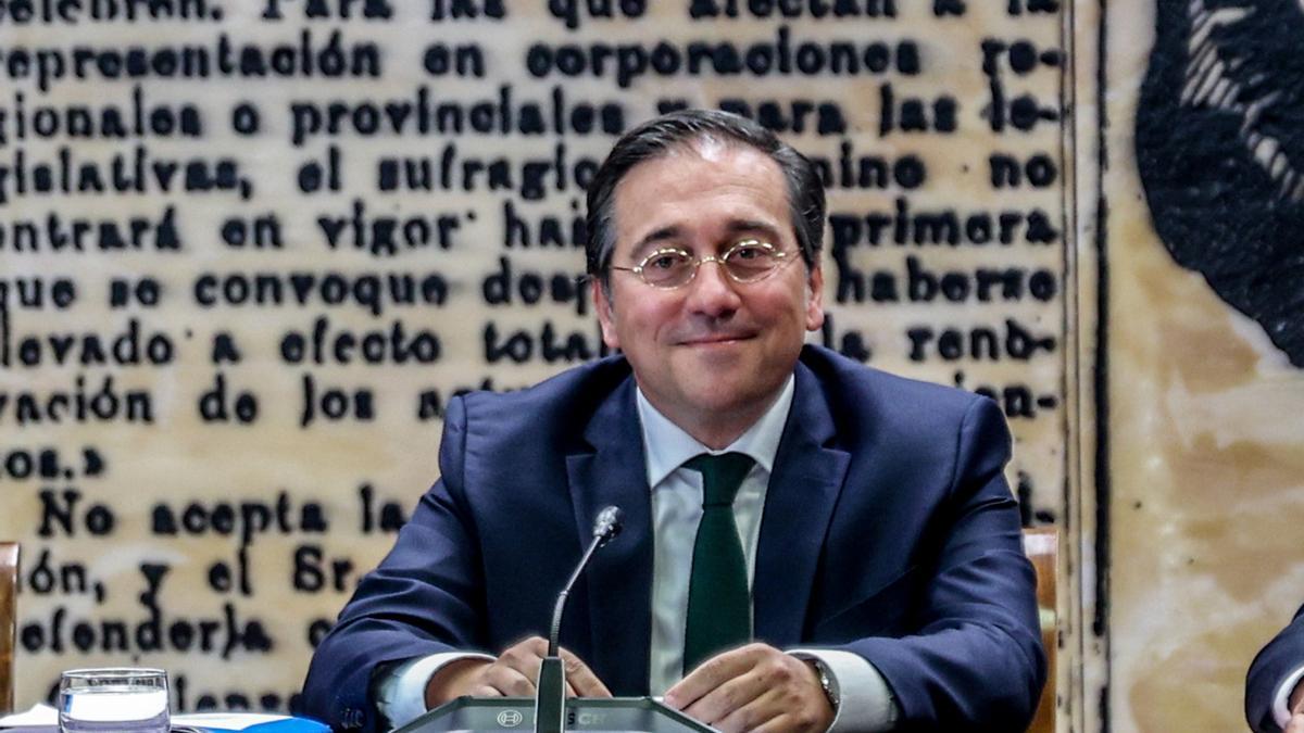 El ministro de Asuntos Exteriores, Unión Europea y Cooperación, José Manuel Albares