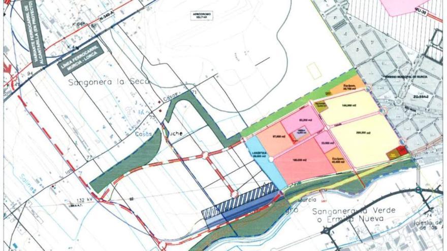 Arranca el proyecto de la ZAL de Murcia con la expropiación de los primeros 177.328 m2