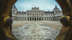 Vista del Palacio de Aranjuez (Comunidad de Madrid)