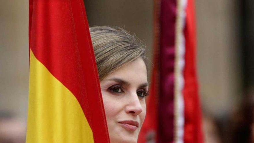 La Reina Letizia ensalza a las fuerzas armadas: &quot;Os necesitamos&quot;