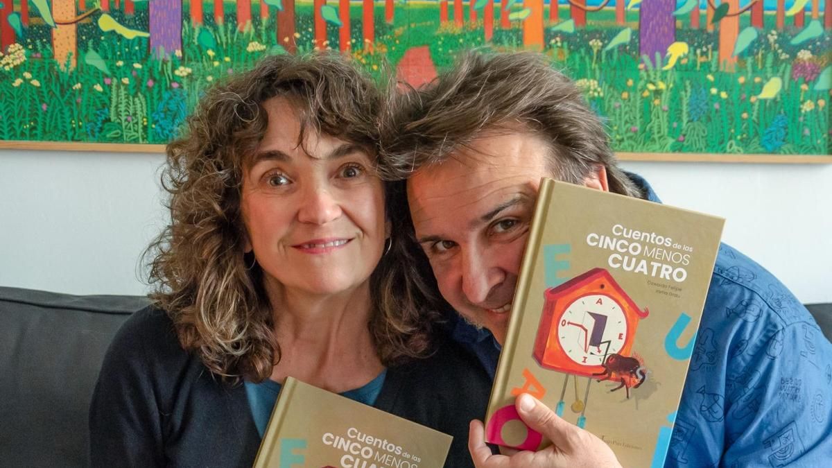 Inma Grau y Oswaldo Felipe.