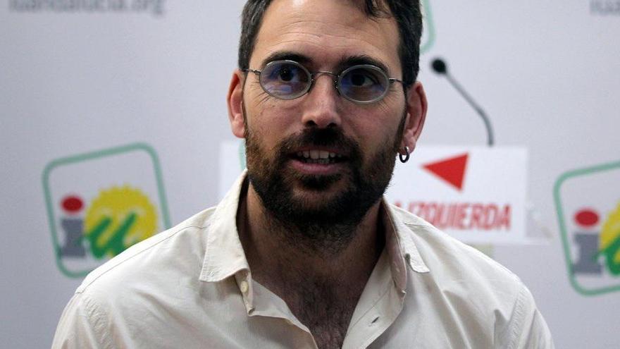 El coordinador regional de Izquierda Unida, Toni Valero.