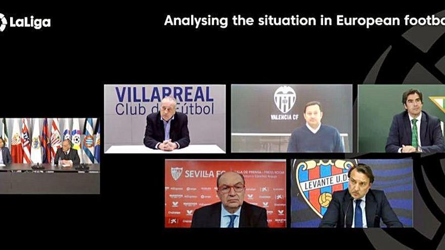 La respuesta de Tebas y LaLiga a Florentino y a Laporta