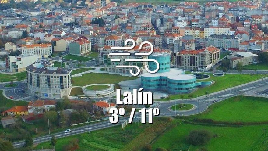 El tiempo en Lalín: previsión meteorológica para hoy, miércoles 25 de marzo