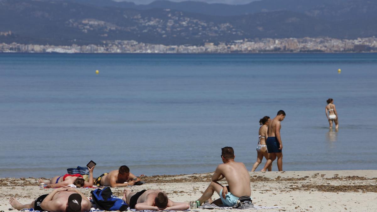 An der Playa de Palma.