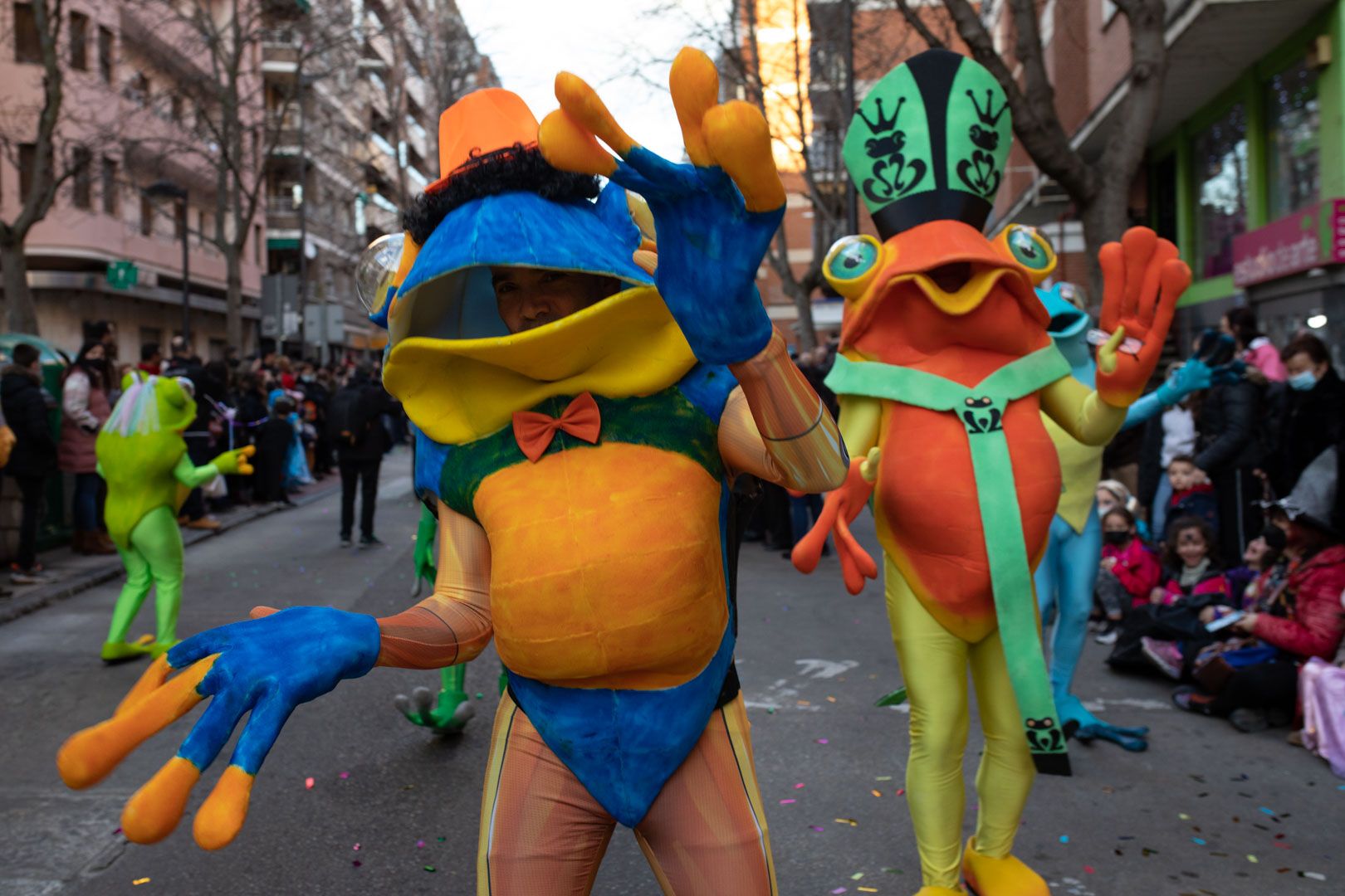 Desfile de carnaval en Zamora 2022