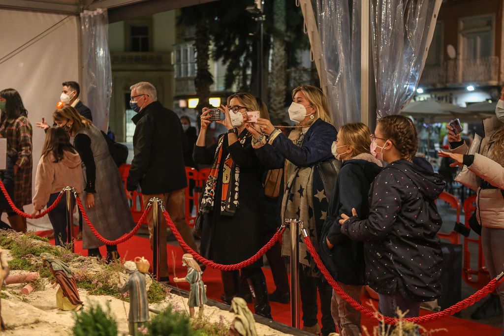 Inauguración del Belén de Cartagena