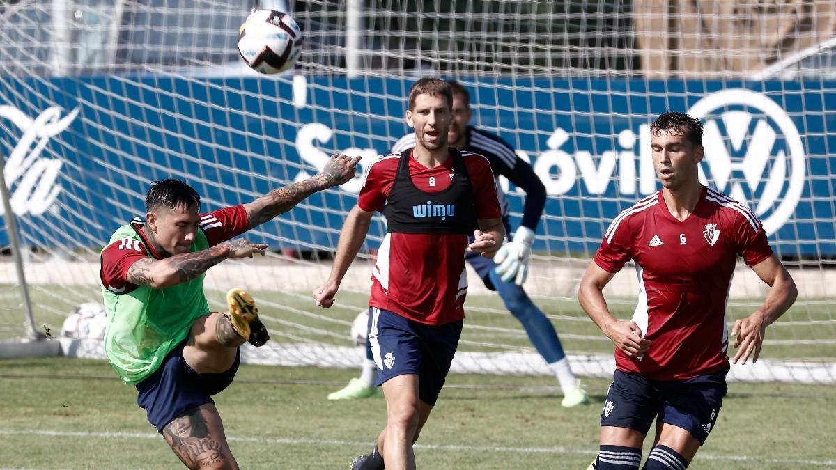 Chimy, Brasanac y Lucas Torró en una sesión de entrenamiento