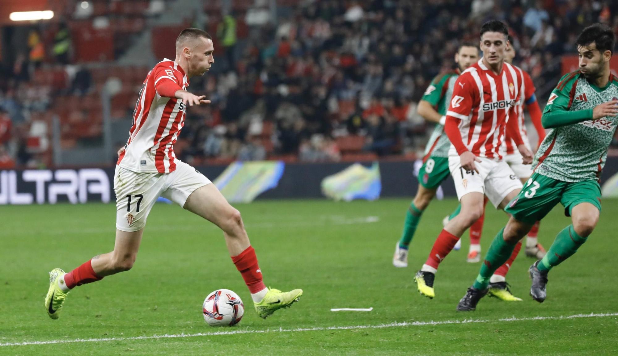 Así fue el partido Sporting-Granada, en imágenes