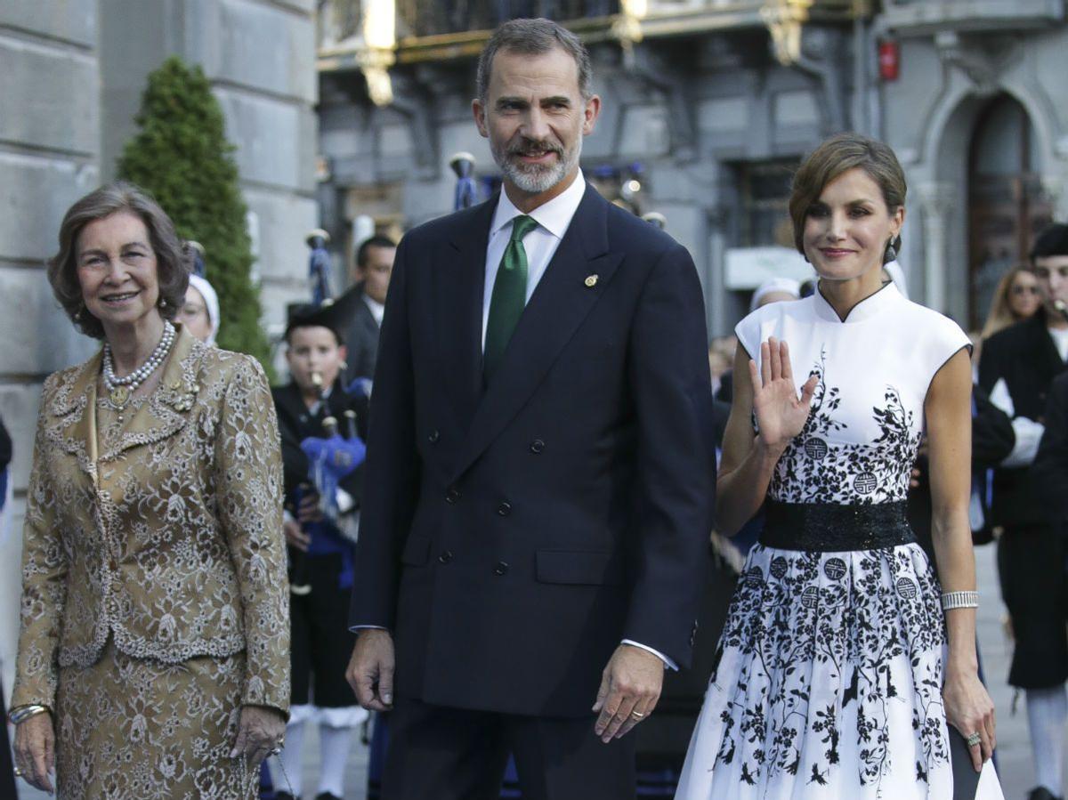 Los Reyes y la Reina Sofía en los premios Princesa de Asturias