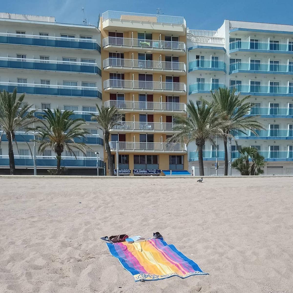 El restaurante El Sorrall, a primera línea de playa en Blanes