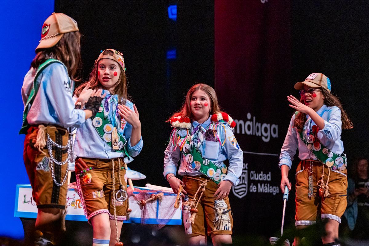 Cuarteto infantil 'Campamento de verano Las espeteras'